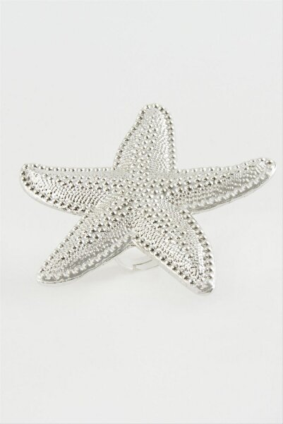 ZERO LAND Storozal Starfish Metal Ring (62753) - Yellow
