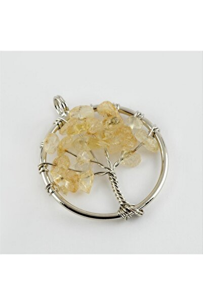 ZERO LAND Storozal Agate Natural Stone Pendant (64159) - Transparent