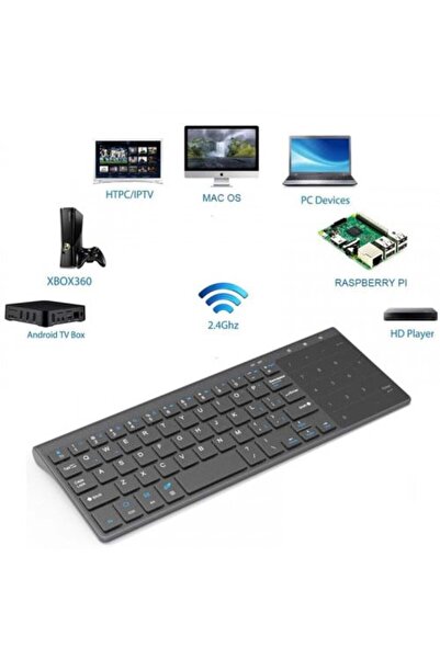 Other 2.4G Wireless Keyboard with Digital Touchpad