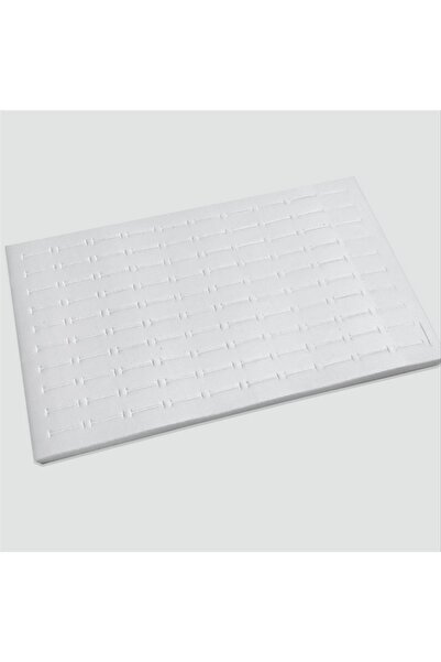 ZERO LAND إسفنجة حلقات من ستوروزال - 100 قطعة - (72155) لون فضي