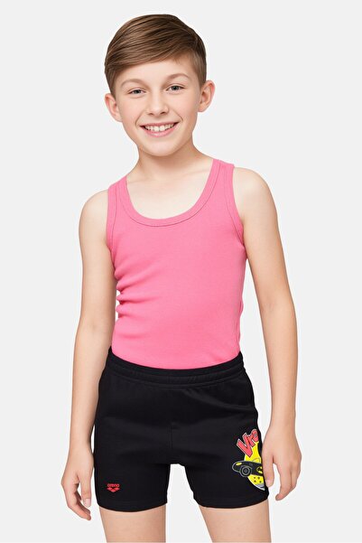 ARENA Kids Boy Batman Swim Shorts, Black