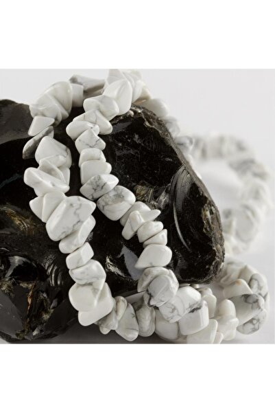 ZERO LAND ستوروزال حجر طبيعي مكسور (72917) 240 قطعة - أبيض