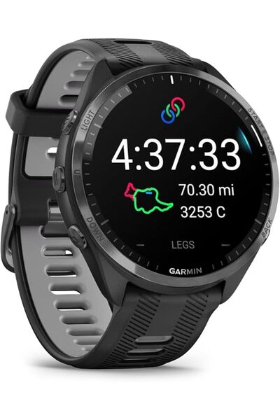 CET PRIME Forerunner 965 - Karbon Gri DLC Titanyum Siyah | Gri