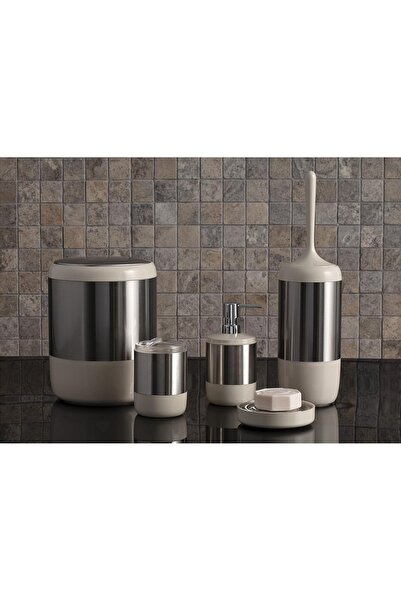 E&D Collection Winds Trading M-Sas04-09 Lima Xl 5 Parça Banyo Takımı Seti Bej