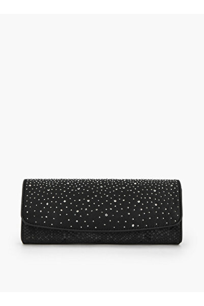 Flora Bella by Shoexpress Embellished Clutch with Chain Strap