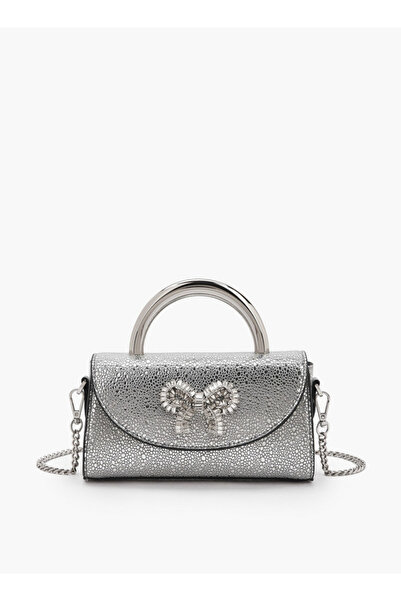 Celeste Embellished Crossbody Bag with Chain Strap Ramadan Collection