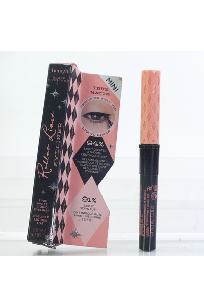 Benefyt BENEFIT COSMETICS Mini Roll-On Liquid Eyeliner, Black - Matte Finish ...