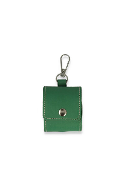 eco port حافظة Airpods 2 (الجيل الثاني) مع حزام - أخضر