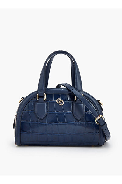 Celeste Textured Dome Bag with Dual Handle