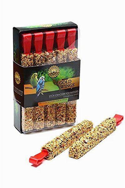 Gold Wings Premium بسكويت طيور الحب بالعسل والفواكه، 10 قطع