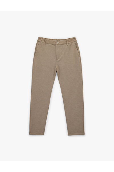 Koton Regular Fit Buttoned Pocket Double-Legged Trousers