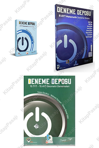 Acil Yayınları Deneme Deposu TYT AYT 8li Matematik ve Geometri Branş Denemele...