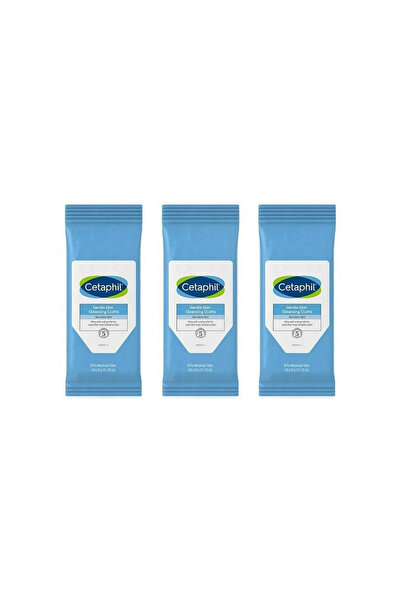 Cetaphil Yumuşak Cilt Temizleme (Kokusuz) Yüz Mendili Bezleri (3 Adet) 10'lu ...