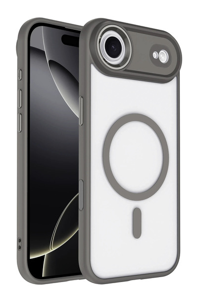 Joko غطاء STOROZAL لهاتف آيفون 17 إير تيريا ماجسيف (92742) - رمادي