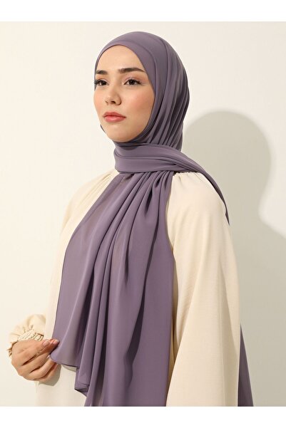 TUVA Chiffon Shawl - Lavender Platinum - Shawl