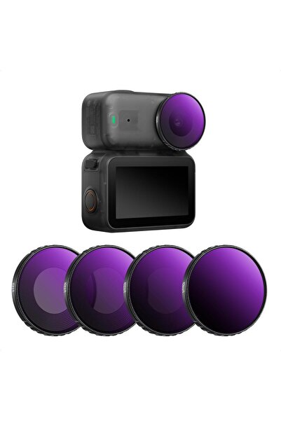 K&F CONCEPT DJI Osmo Nano uyumlu ND&PL Filter Set /ND8/PL ND16/PL ND32/PL ND6...