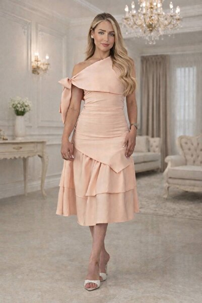 Vitara Barbie dress, khaki color