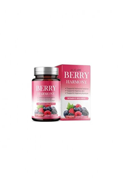 Elicare Berry Harmony Women Wellness Dietary Supplement 60 Tablets