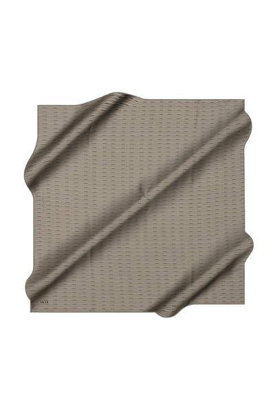 Aker Green 90X90 Silk Crepe Satin Scarf