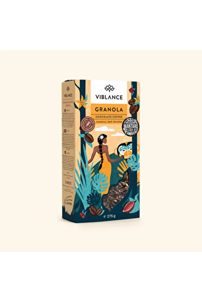 Viblance Granola fără gluten cu ciocolată și cafea, 275g