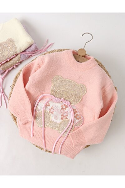 MiniKids Pulover Mohair, Anette, corai