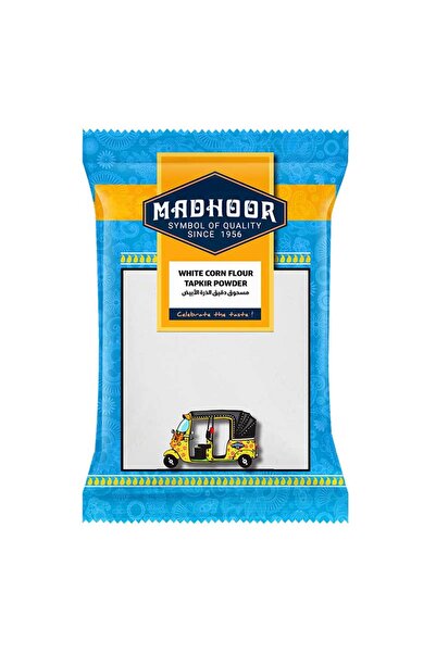 MADHOOR WHITE CORN FLOUR TAPKIR POWDER 100GM