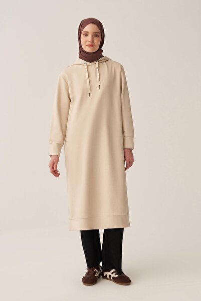 ALLDAY Stone-Hooded Comfortable Tunic