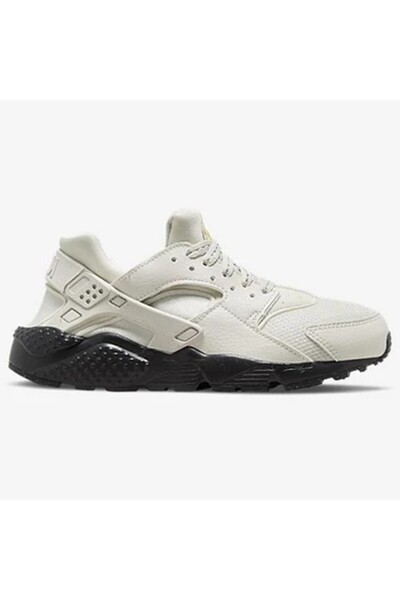 Nike Huarache Run Unisex Sneaker Dar Kalıp Günlük Spor Ayakkabı Krem