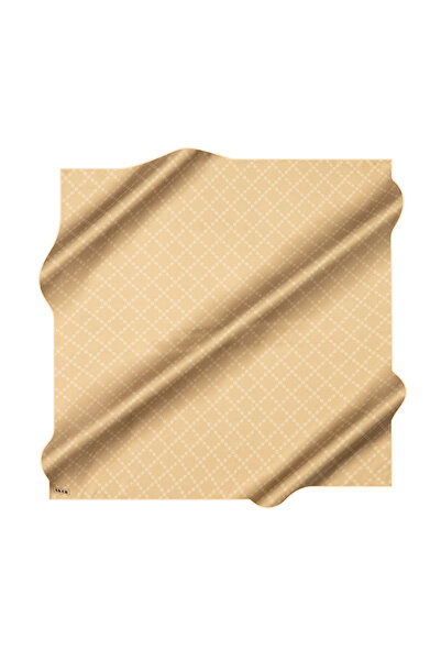 Aker Green 90X90 Silk Crepe Satin Scarf