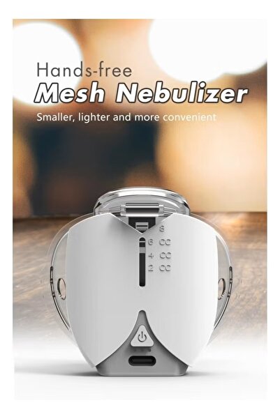 BlueFire Mini Portable Mesh Nebulizer – Silent Hands-Free Ultrasonic Inhaler ...