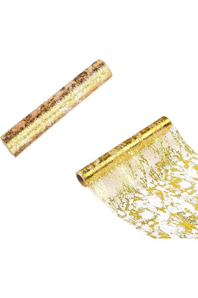 Arabest Glitter Metallic Gold Table Runner,11"x108" Sparkle Roll for Weddings...