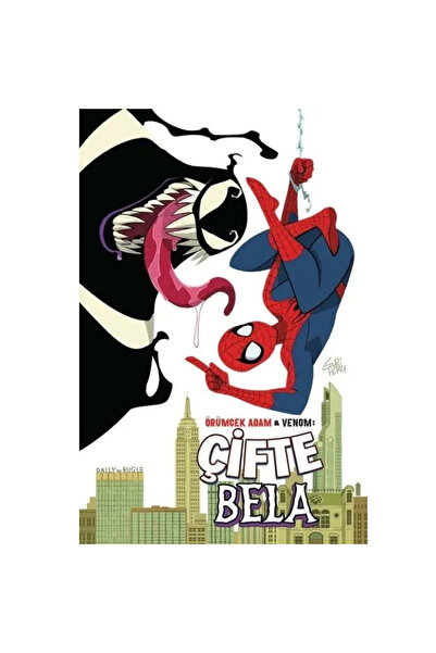 Marmara Çizgi Yayınları Örümcek Adam & Venom: Çifte Bela - Cilt 1 Türkçe Çizg...