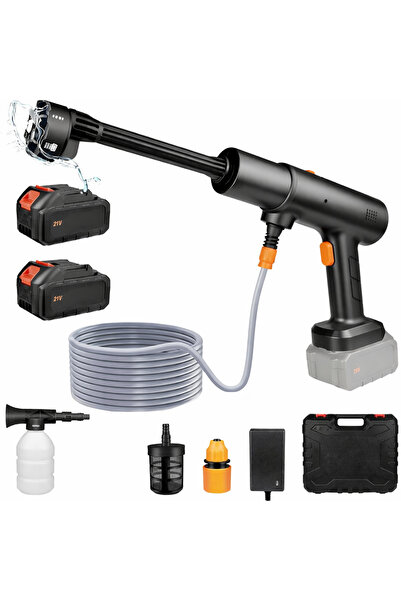 zola Aparat spalat inalta presiune 6 in 1, 21V, 2 acumulatori, 6 moduri pulve...