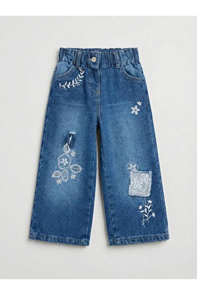 Daisy Dolly Детски дънки с детайли от деним