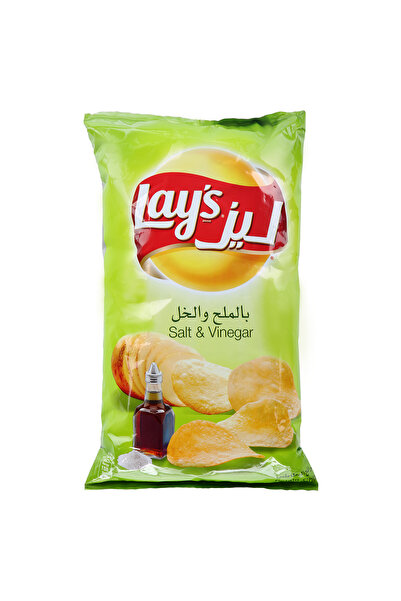 Lays Forno رقائق البطاطس بالملح والخل 170 غرام