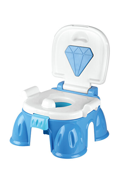 Fab N Funky Diamond Themed Baby Musical Potty Chair, Safe and Comfortable Des...