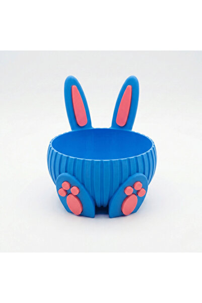 Atatuğ Hediyelik Decorative Gift Basket and Desktop Candy Holder with Cute Ra...