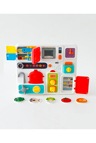 Fab N Funky Kitchen Training Board, Light and Music, Interactive Sensory Lear...