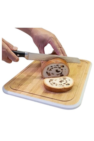 WDA WDATessie & Jessie Natural Bamboo Kitchen Cutting Board, Large