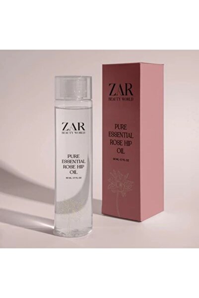 ZAR BEAUTY WORLD زيت ثمر الورد الغني بفيتامين سي من بيور إسينشالز للوجه