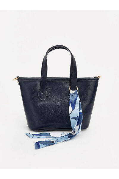 LC Waikiki Γυναικεία τσάντα ώμου με αξεσουάρ φουλάρι