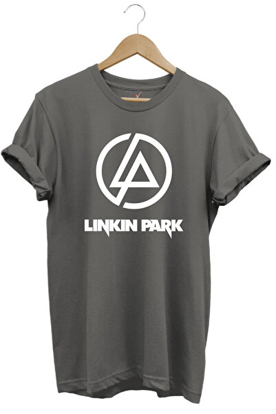 WİDİ Rock Metal Music Band Linkin Park Printed 100% Cotton Basic Regular Fit ...