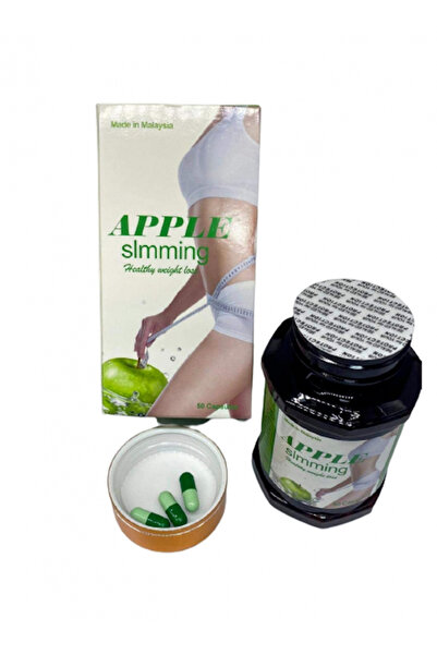 BEAUTY AMBITION مكمل غذائي للتنحيف بنكهة التفاح، 50 كبسولة