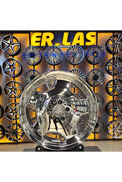 TORK 2 Adet TORK-1995 8*18 5*112 ET38 66.56 VOCOOM CHROME JANT (Takım)