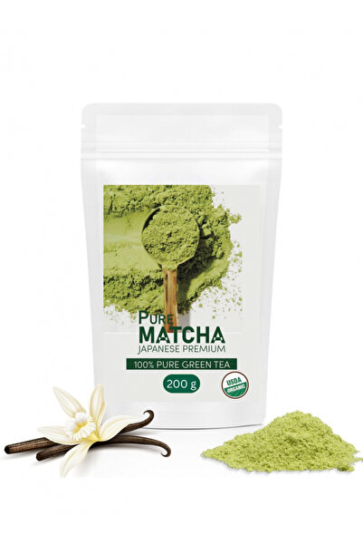 Matcha Premium Japanese شاي أخضر نقي 200 غرام