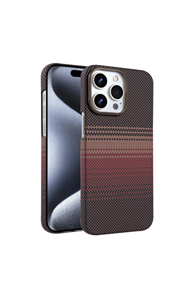 xirshop غطاء ماج سيف لآيفون 15 برو ماكس - تيتانيوم صحراوي