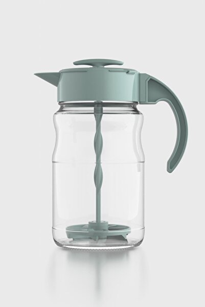Renga Spiro 1700 ml Yeşil Kapaklı Cam Karıştırma Sürahisi 111030