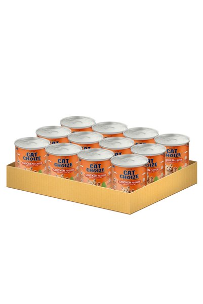 Cat Choize Kitten Food Chicken Flavor 400 g x 12