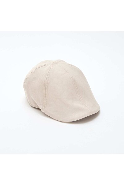 KIABI قبعة كتان بيج