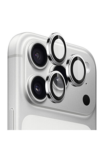Lito Protecție cameră S+ pentru iPhone 17 Pro, argintie